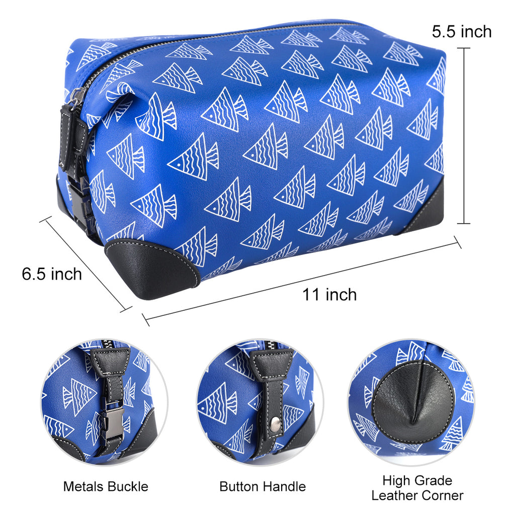 MIRASON Leather Toiletry Bag Dopp Kit – mirasonshop